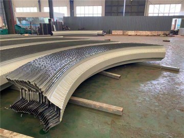 南通深加工拱形屋頂單元板工程案例